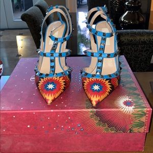 Valentino rock stud shoes
